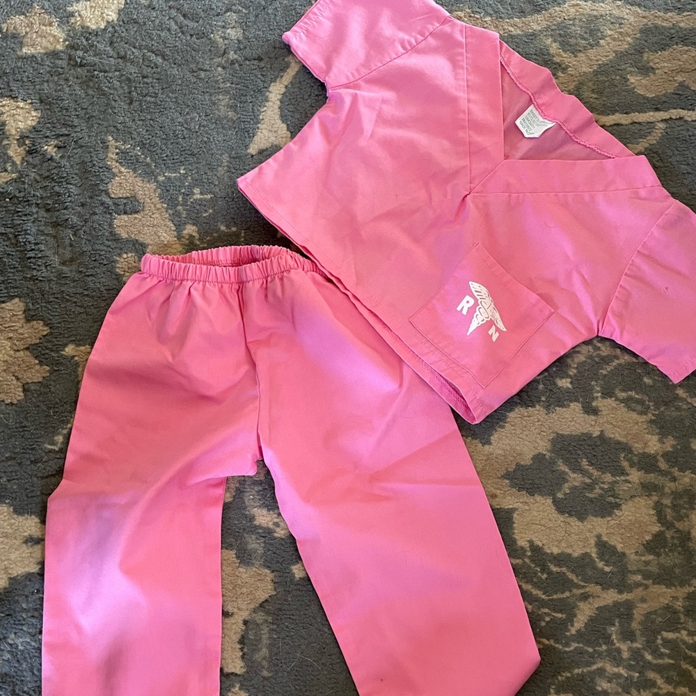 Costume Pink RN Scrub Set (12 months)
